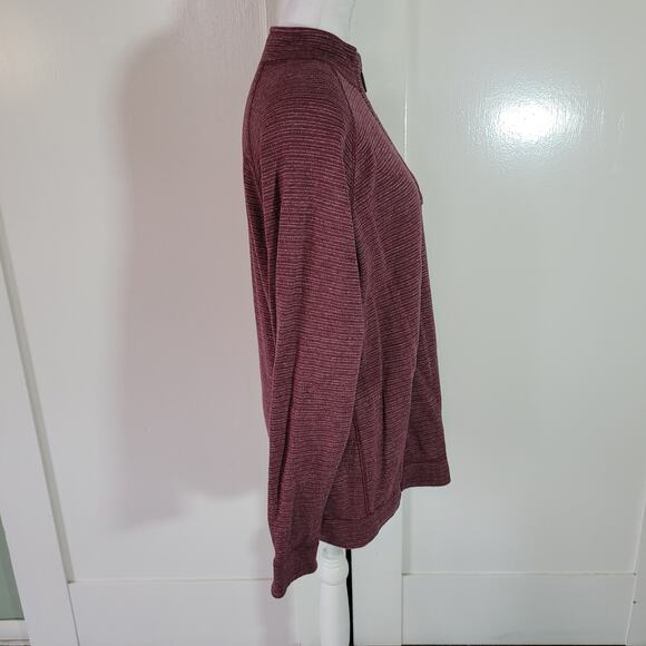 Tommy Bahama Size EST L Men's Flipsider Reversible Sweatshirt Half Zip Casual - Picture 8 of 9